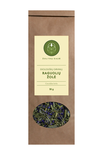 EKOLOGIŠKŲ DIRVINIŲ RAGUOLIŲ ŽOLĖ 50 G