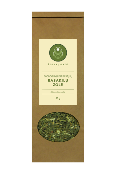 EKOLOGIŠKŲ PAPRASTŲJŲ RASAKILŲ ŽOLĖ 50 G
