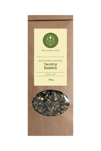 EKOLOGIŠKŲ VAISTINIŲ TAUKIŲ ŠAKNYS 100 G